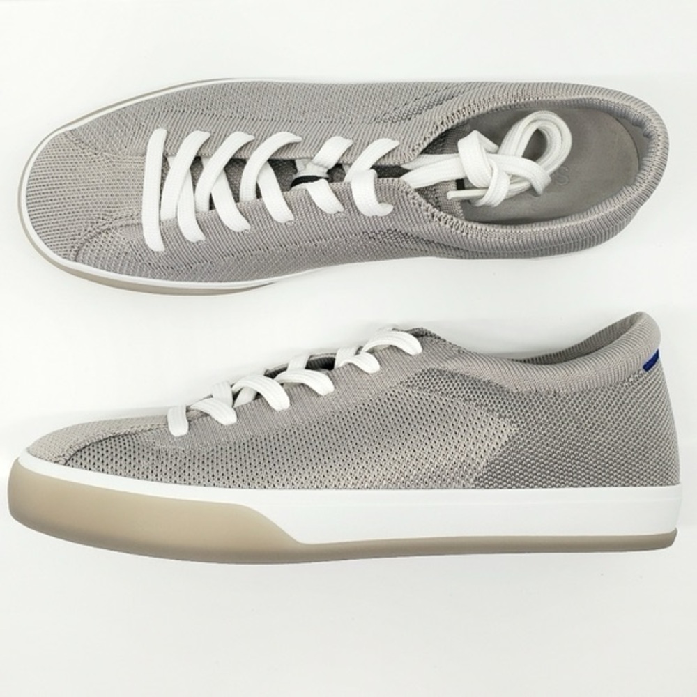 Rothy's Gray and White Women's Sneakers